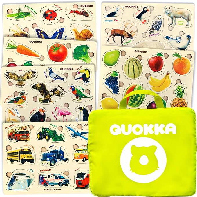 Juego de madera preescolar montessori