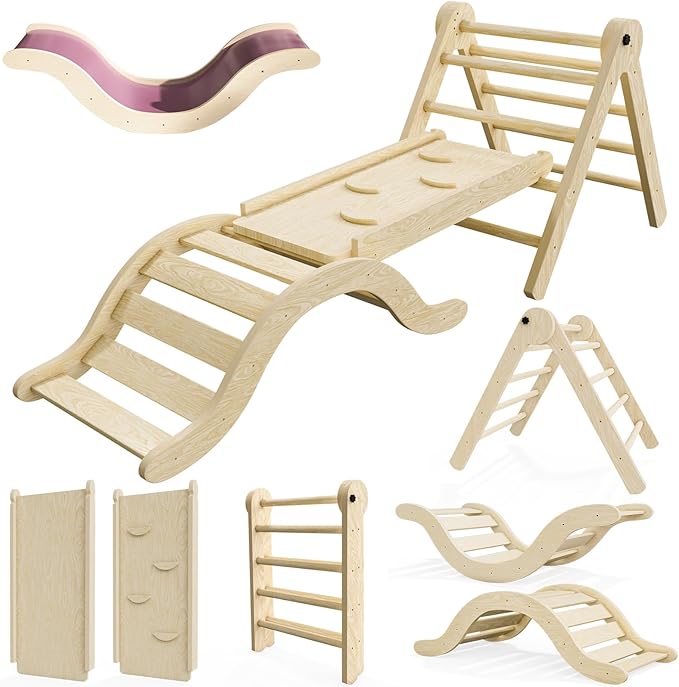 juguetes de escalada montessori para niños