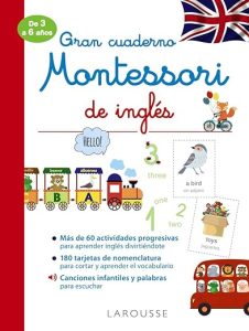Gran cuaderno Montessori de inglés