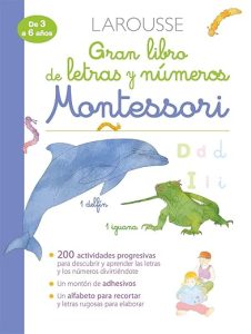 Gran libro de letras y números Montessori
