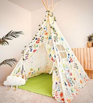 Tienda de Campaña Infantil | Alfombra Antideslizante y Bolsa de Transporte